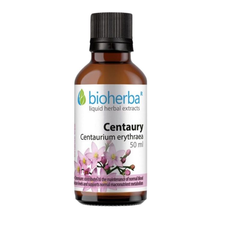 Obrázok z Zemežlč menšia (Centaurium erythraea) kvapky – tinktúra – 50 ml – Bioherba