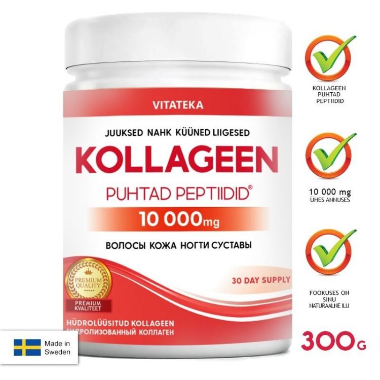 Obrázok z Živočíšny kolagén 10000 - 300 g - Vitateka