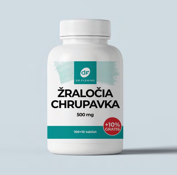 Obrázok z Žraločia chrupavka 500 mg - 110 tabliet - Dr. Fleming