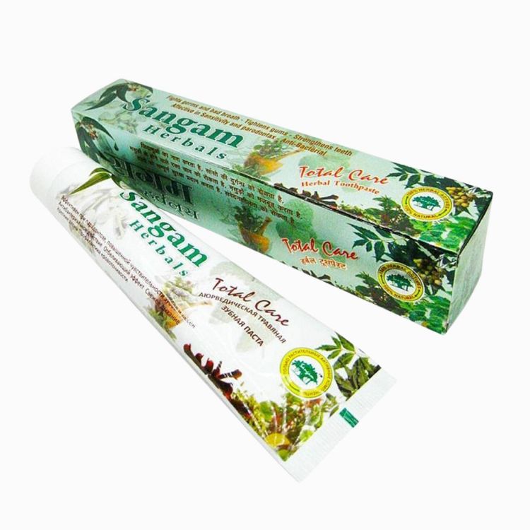 Obrázok z Ajurvédska bylinná zubná pasta - 100 g - Sangam Herbals