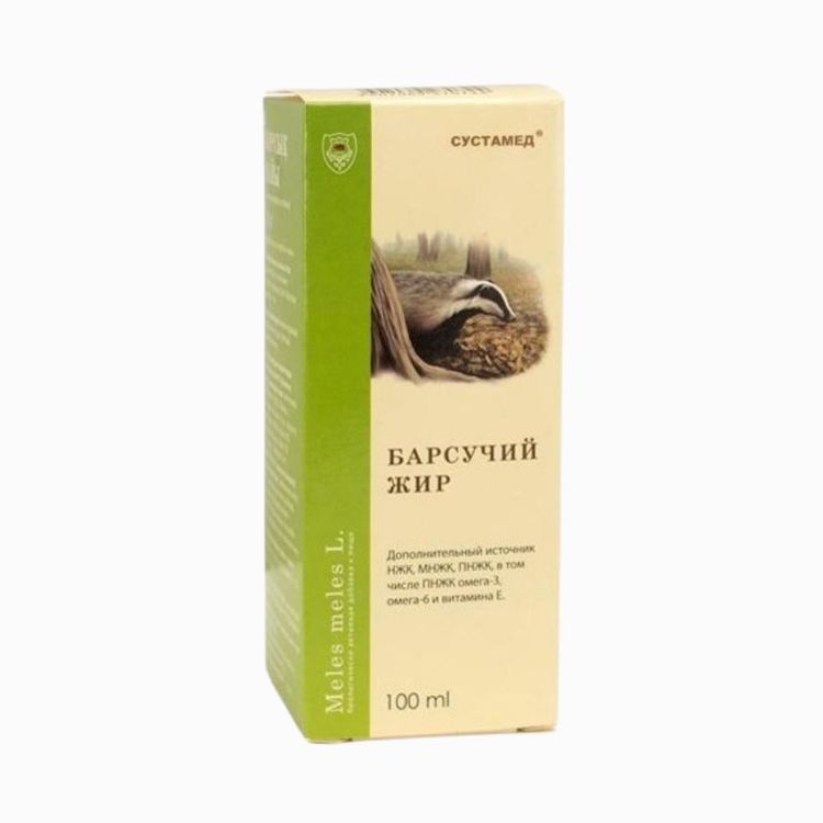 Obrázok z KrokMed Jazvečia masť (jazvečí tuk čistý) - 100 ml - Sustamed