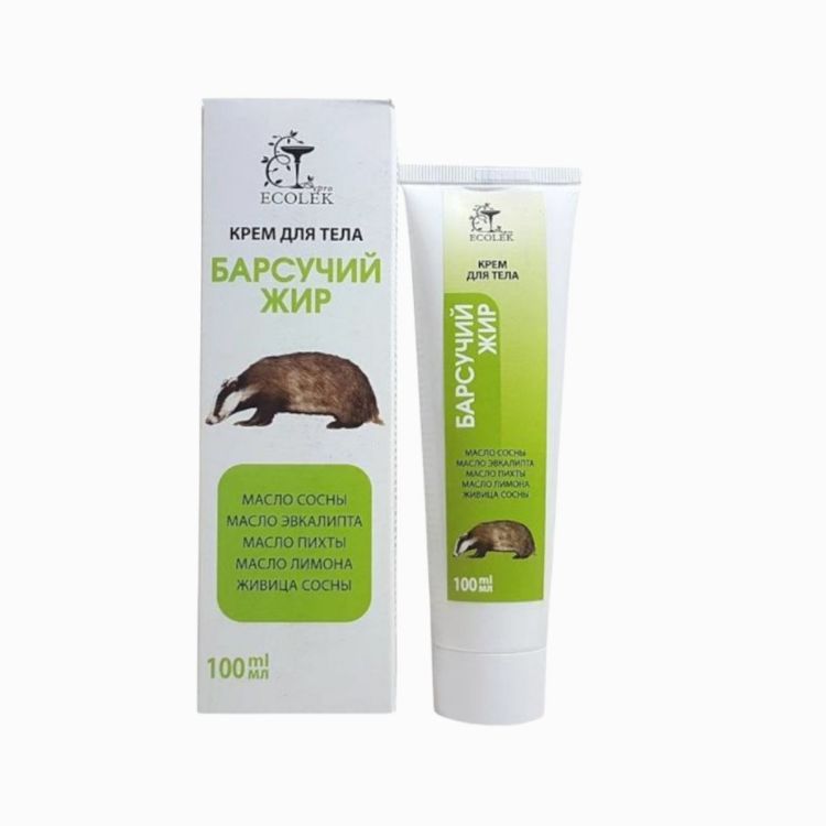 Obrázok z Jazvečia masť (tuk) – telový krém – 100 ml – Ecolek