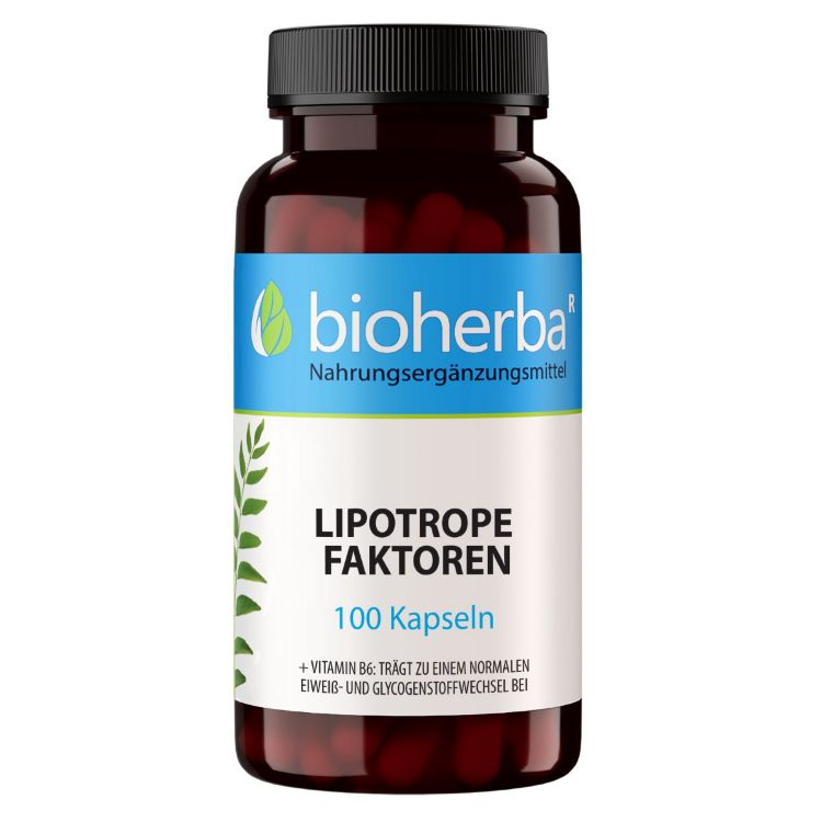Obrázok z Lipotropné faktory – 100 kapsúl – Bioherba
