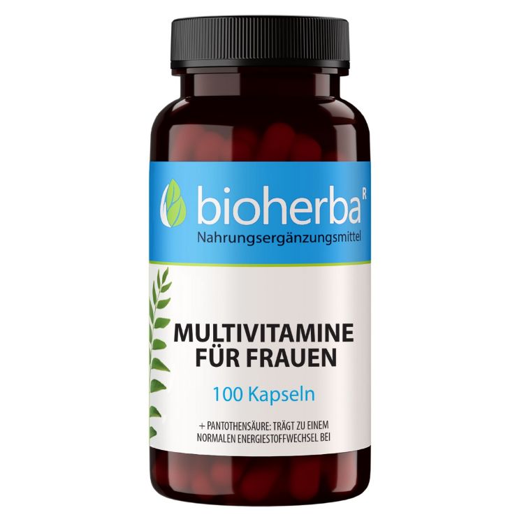 Obrázok z Multivitamín pre ženy – 100 kapsúl – Bioherba