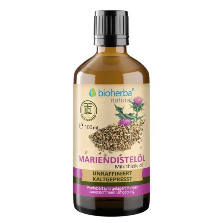 Obrázok z Olej z pestreca mariánskeho – 100 ml – Bioherba