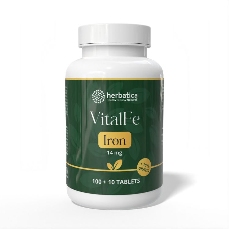 Obrázok z Železo 14 mg - 110 tabliet - Herbatica