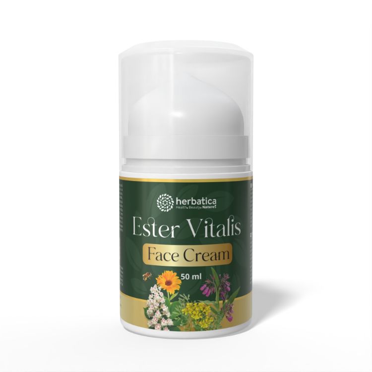 Obrázok z Ester Vitalis Face Cream – revitalizačný pleťový krém pre zrelú a unavenú pleť – 50 ml - Herbatica