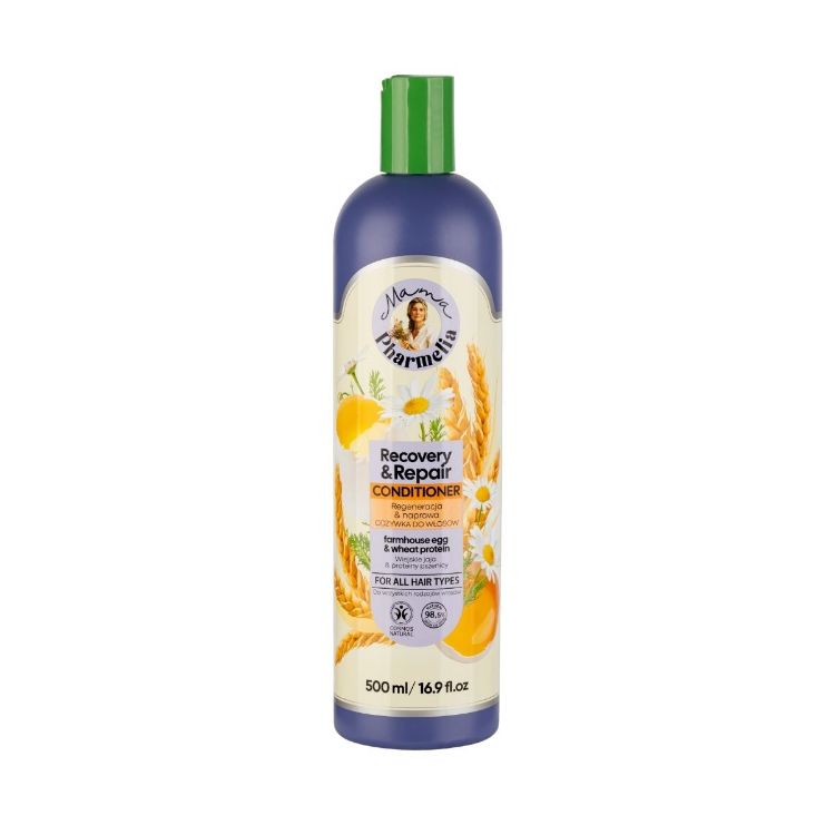 Obrázok z Regeneračný a obnovujúci kondicionér s vajcom a pšeničnými proteínmi - 500 ml - Mama Pharmelia