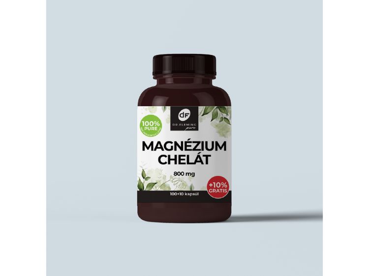 Obrázok z Magnézium Chelát 800mg - 110 kapsúl - Dr. Fleming
