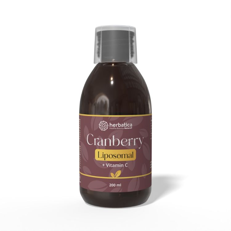 Obrázok z Lipozomálny Brusnica Extract + Vitamín C - 200 ml - Herbatica