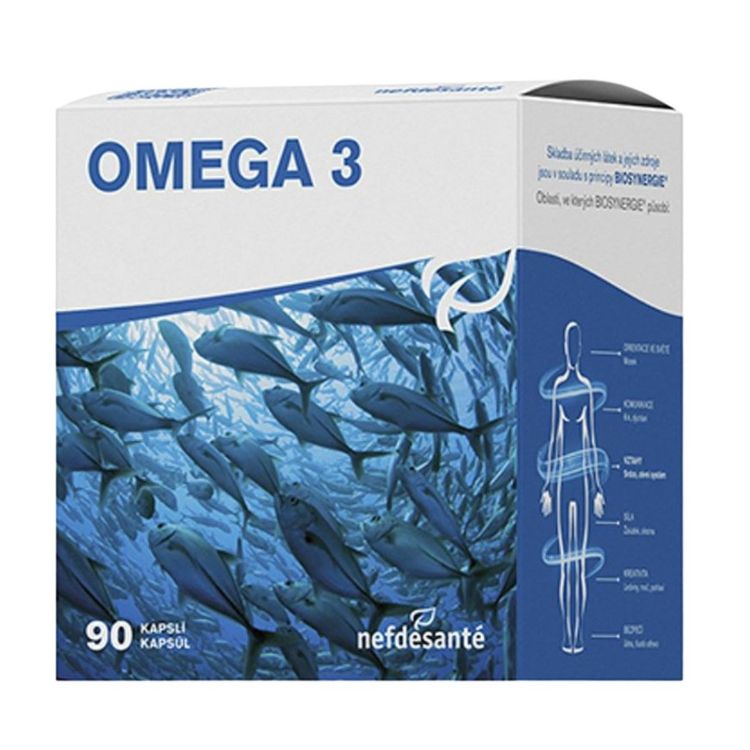 Obrázok z Nef de Santé Omega 3 - 90 kapsúl - Nefdesanté