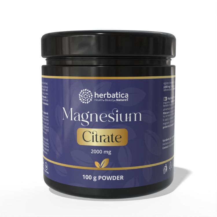 Obrázok z Magnézium Citrát - 100 g prášok  - Herbatica
