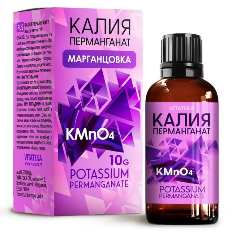 Obrázok z Manganistan draselný – 10 g – Vitateka