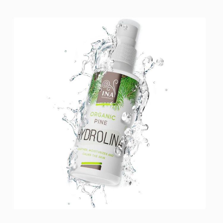 Obrázok z HYDROLINA - organická voda z bielej borovice - sprej na kožnú plesňovú infekciu a páchnuce nohy - 150 ml - INA Essentials