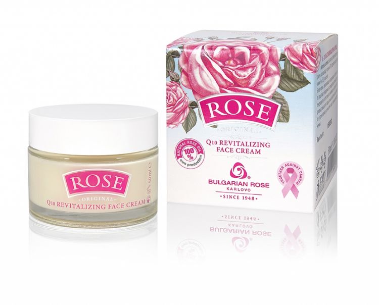 Obrázok z ROSE ORIGINAL Q10 revitalizačný pleťový krém 50 ml - Bulgarian Rose Karlovo