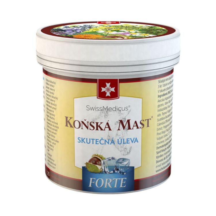 Obrázok z Konská masť forte chladivá 250 ml – SwissMedicus