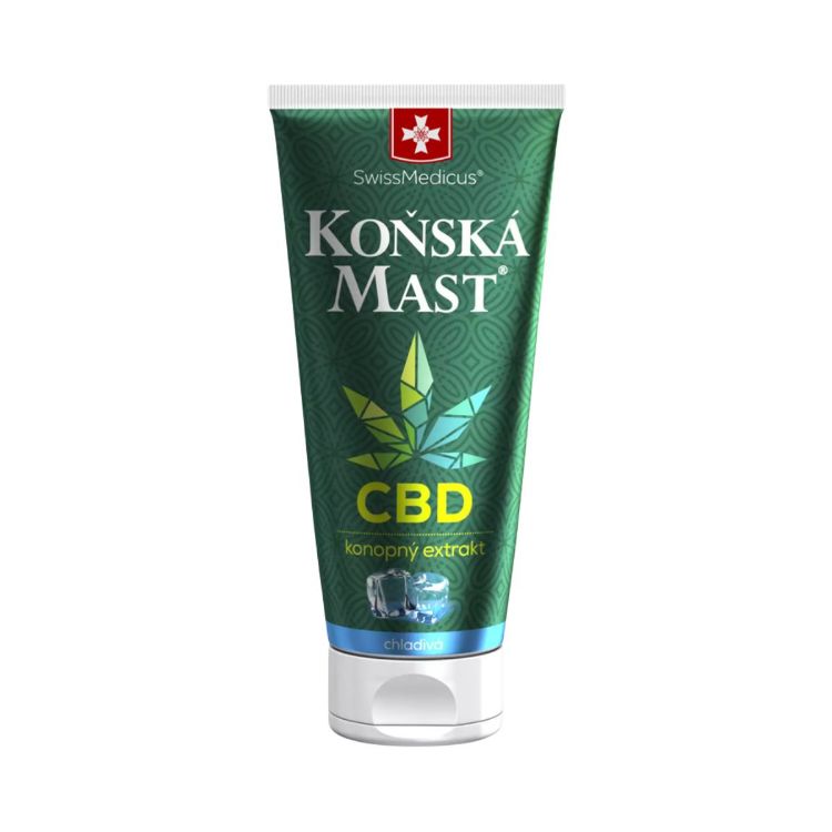 Obrázok z Konská masť s CBD chladivá 200 ml – SwissMedicus