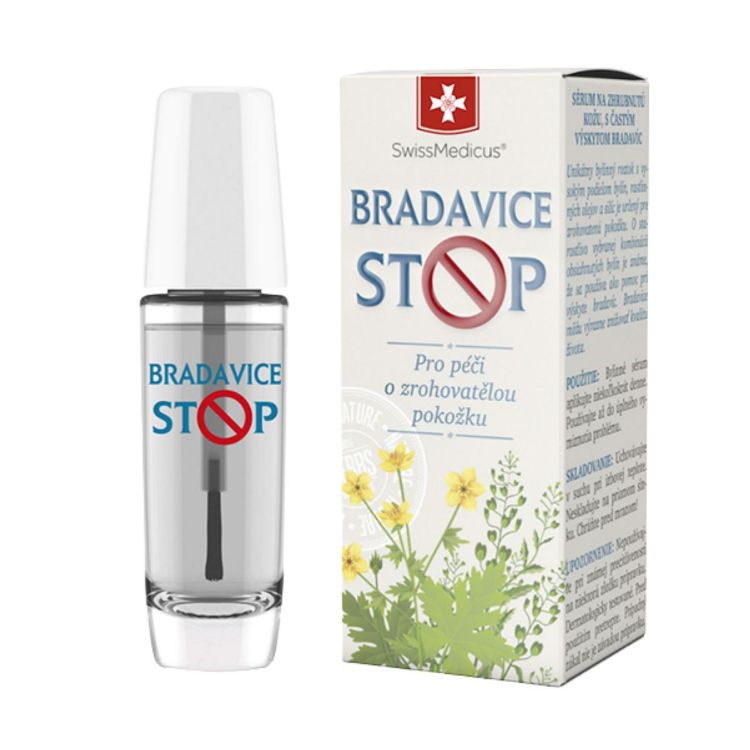 Obrázok z BradaviceStop - sérum na zrohovatenú pokožku s častým výskytom bradavíc - 10 ml - SwissMedicus