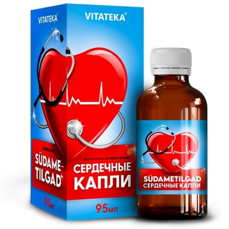 Obrázok z Bylinné kvapky na srdce – 95 ml – Vitateka