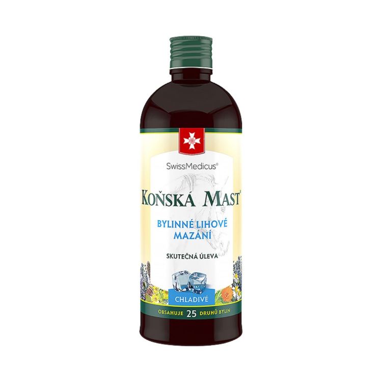 Obrázok z Konská masť - chladivý bylinný balzam - 400 ml - SwissMedicus