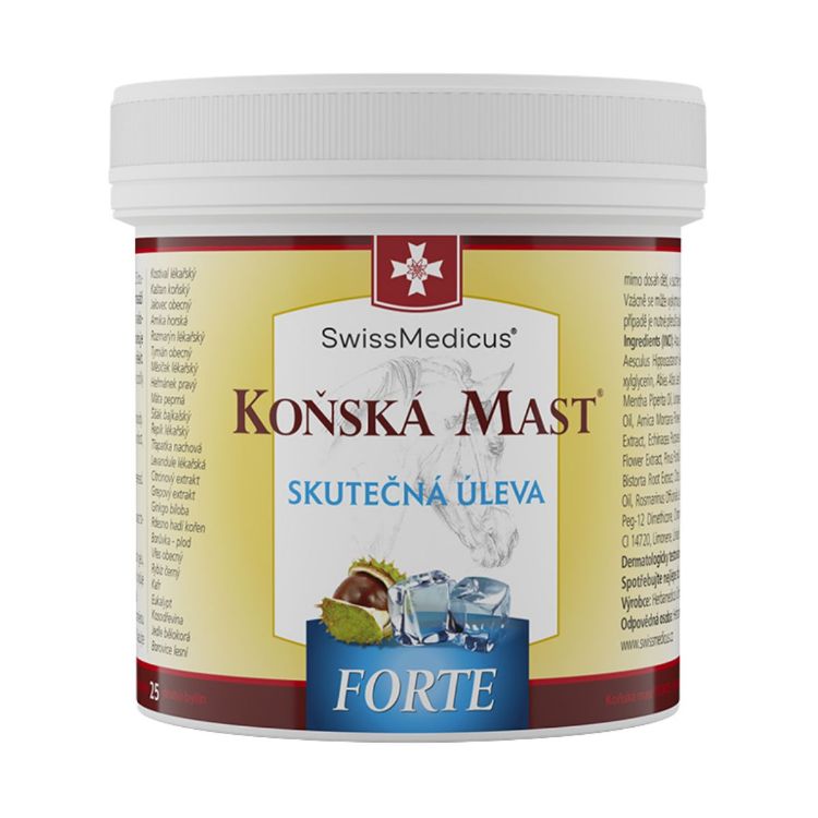 Obrázok z Konská masť FORTE chladivá - 500 ml - SwissMedicus