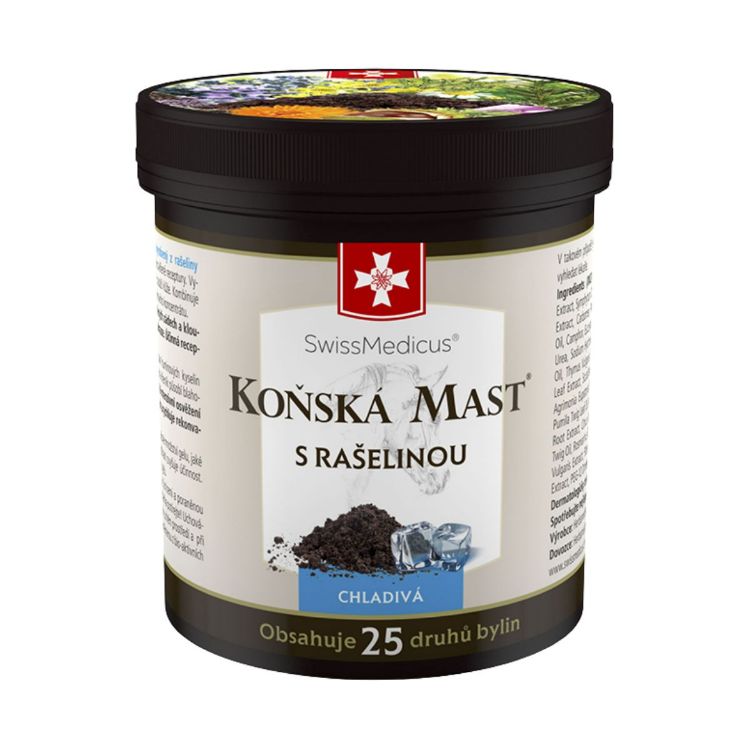 Obrázok z Konská masť chladivá s rašelinou - 250 ml - SwissMedicus