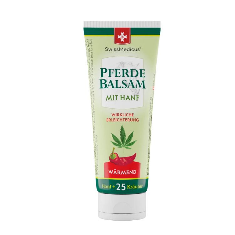 Obrázok z Konská masť s konope hrejivá - 75 ml - SwissMedicus