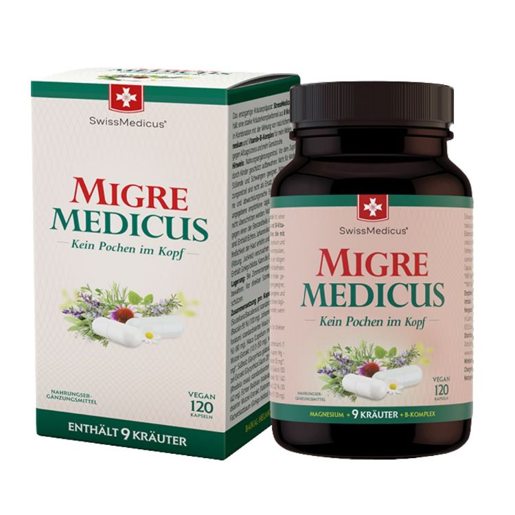 Obrázok z MigreMedicus - 120 kapsúl - SwissMedicus