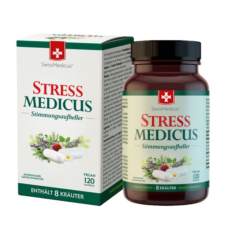 Obrázok z StressMedicus - 120 kapsúl - SwissMedicus