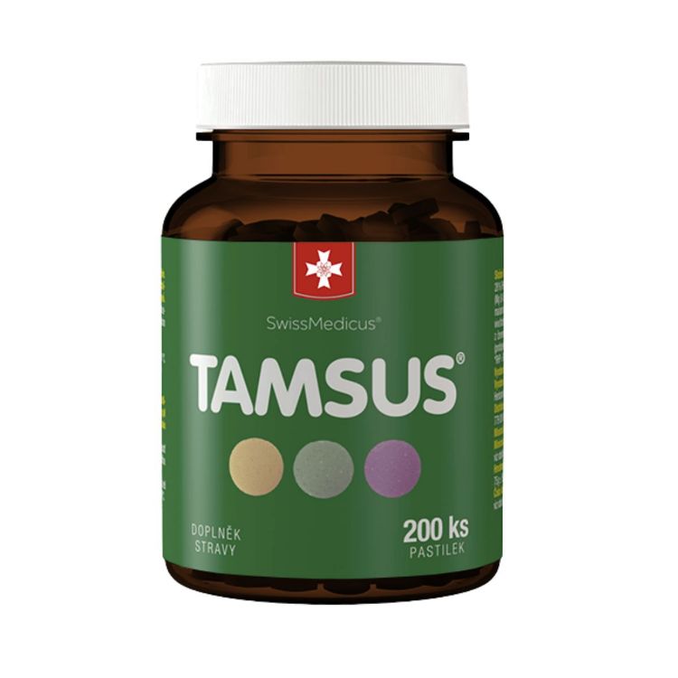 Obrázok z TAMSUS® pre dobré trávenie - 200 pastiliek - SwissMedicus