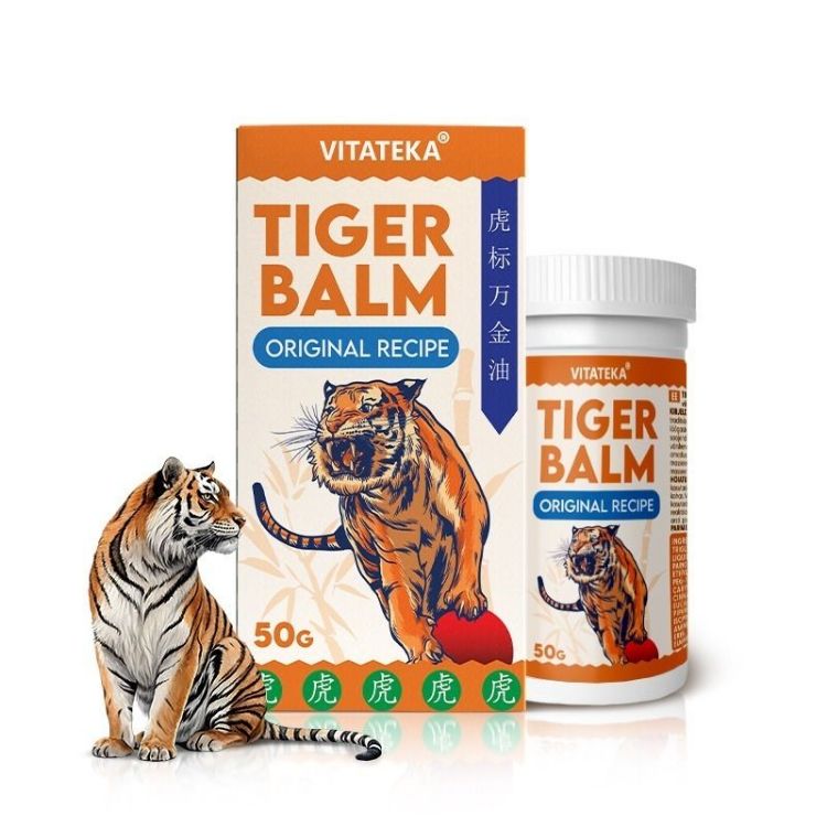 Obrázok z Tiger Balm – tradičný bylinný balzam – 50 g – Vitateka