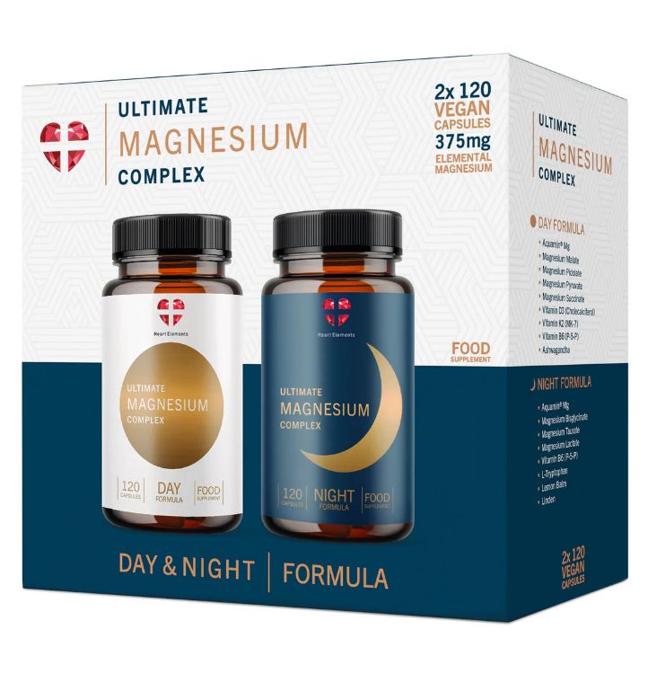 Obrázok z Ultimate Magnesium Complex - 2x 120 kapsúl - Heart Elements