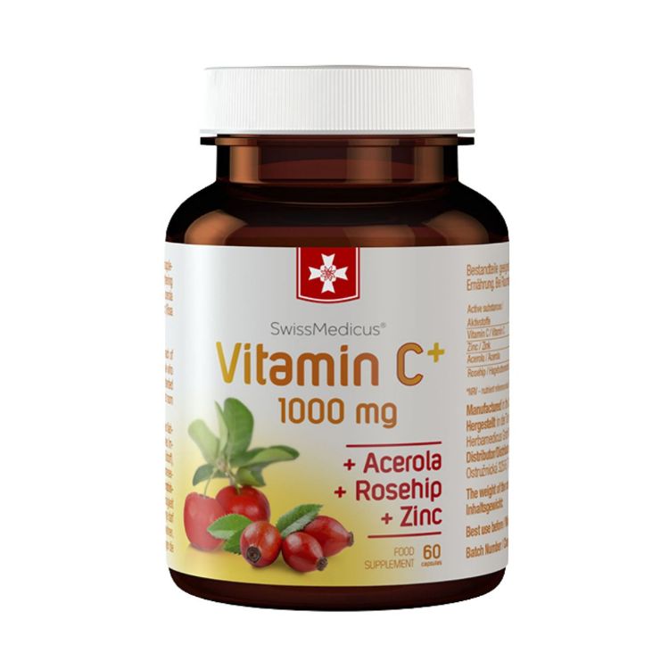 Obrázok z Vitamín C+ 1000 mg - 60 ks - SwissMedicus