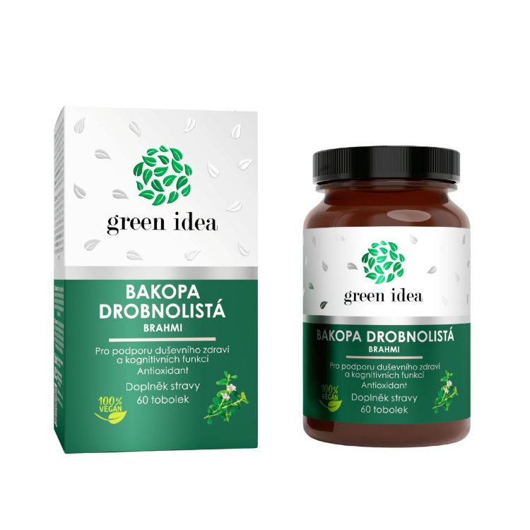 Obrázok z Bakopa drobnolistá – Brahmi – 60 kapsúl - Green idea