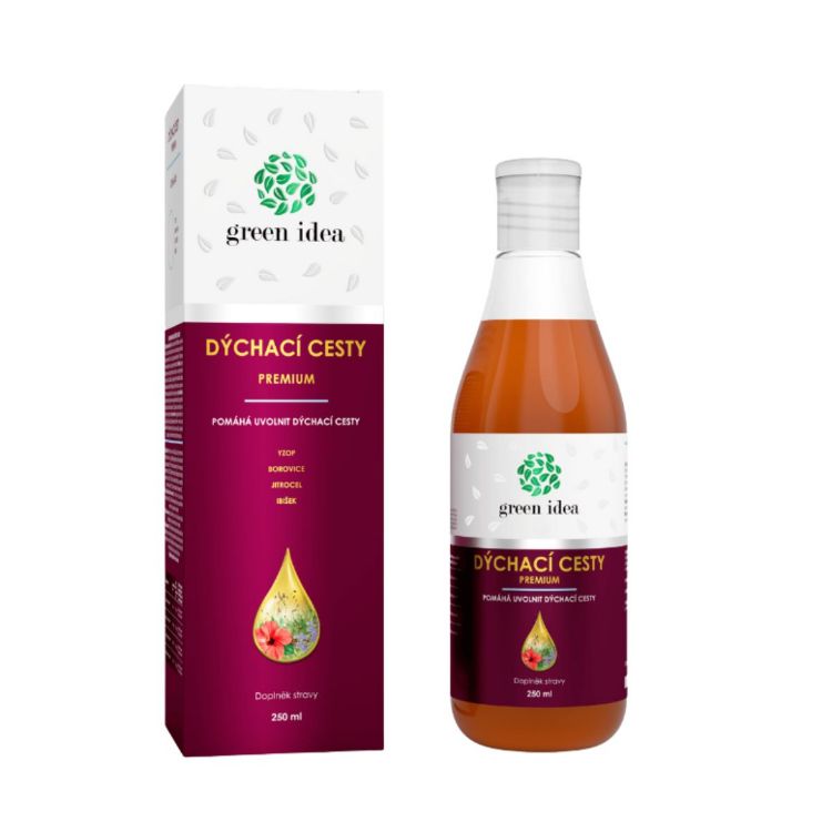 Obrázok z Dýchacie cesty premium - 250 ml - Green idea