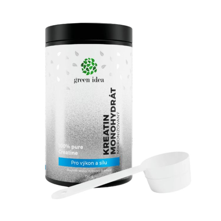 Obrázok z Kreatín monohydrát – mikronizovaný 150 g - Green idea