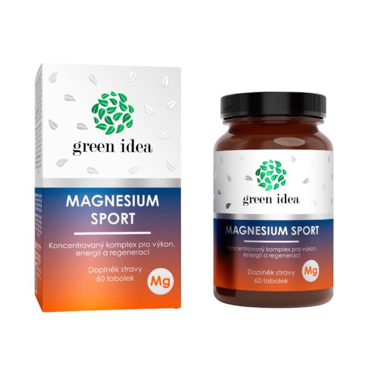 Obrázok z Magnesium Sport - 60 kapsúl - Green idea