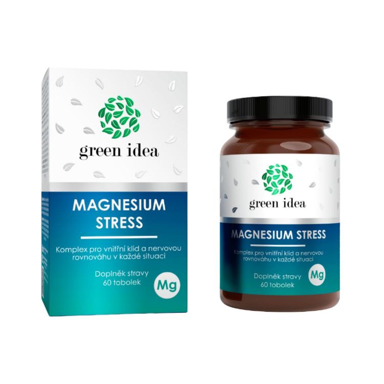 Obrázok z Magnesium Stress - 60 kapsúl - Green idea