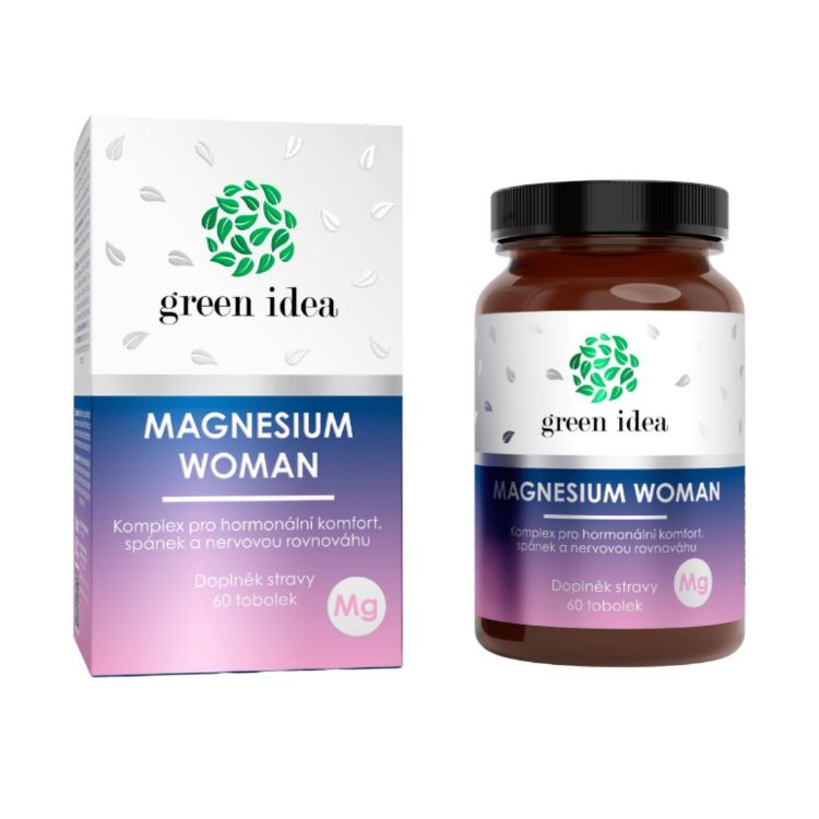 Obrázok z Magnesium Woman - 60 kapsúl - Green idea