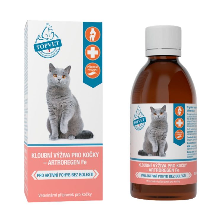 Obrázok z Kĺbová výživa pre mačky - Artroregen Fe 200 ml - Green idea