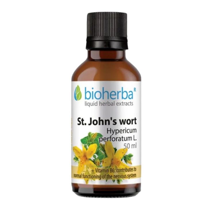 Obrázok z Ľubovník bodkovaný kvapky – tinktúra – 50 ml – Bioherba