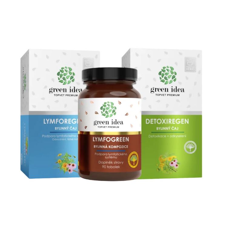 Obrázok z Zvýhodnený set Detox & Lymfa - Green idea