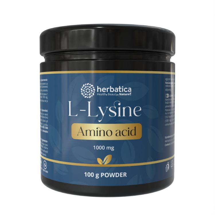 Obrázok z L-Lyzín - 100 g prášok - Herbatica
