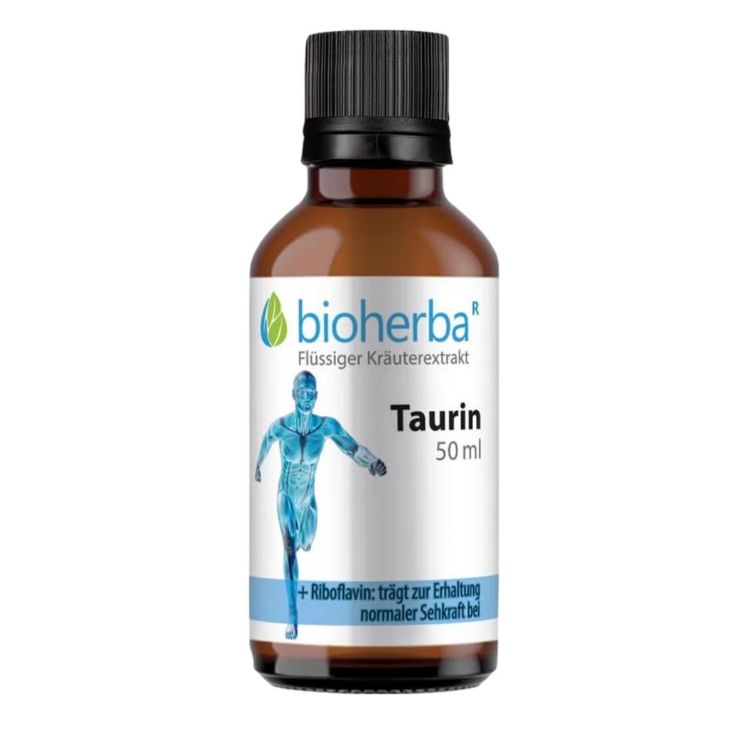 Obrázok z Taurín - tinktúra kvapky - 50 ml - Bioherba