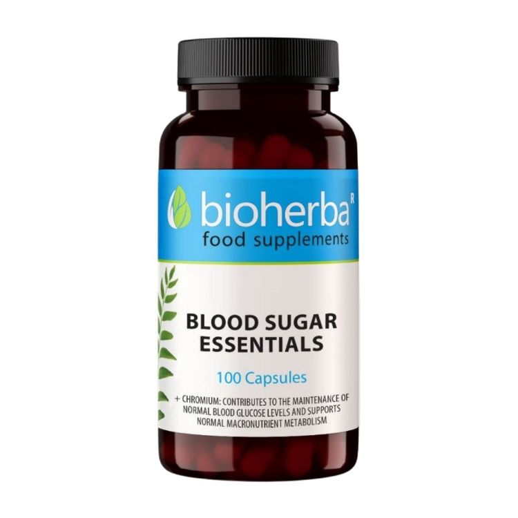 Obrázok z Blood Sugar Essential - 100 kapsúl - Bioherba