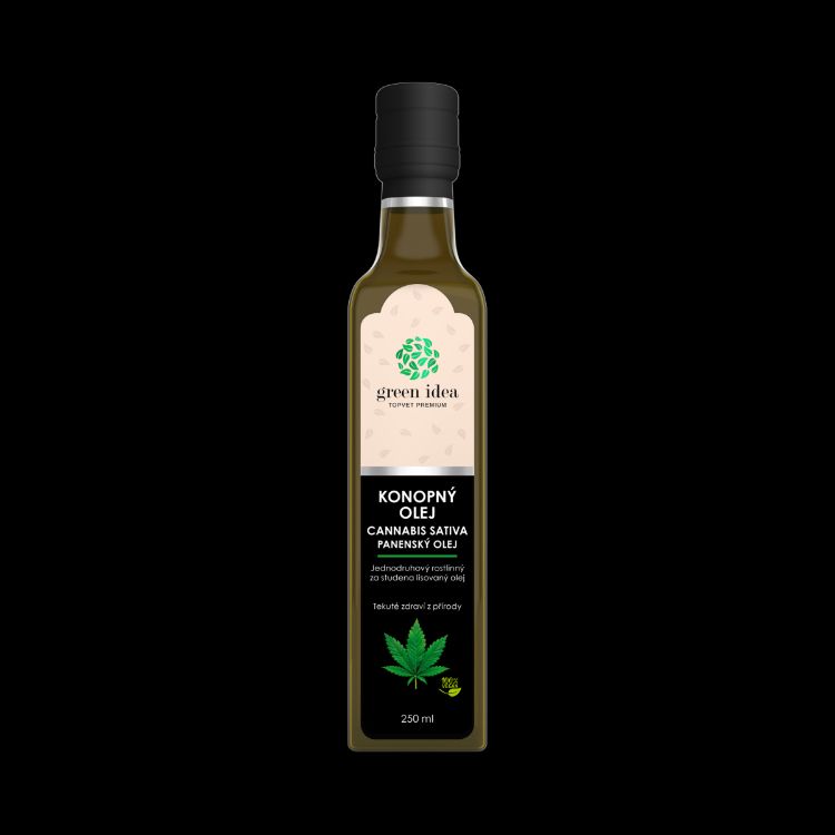 Obrázok z Konopný olej 250 ml – Green idea