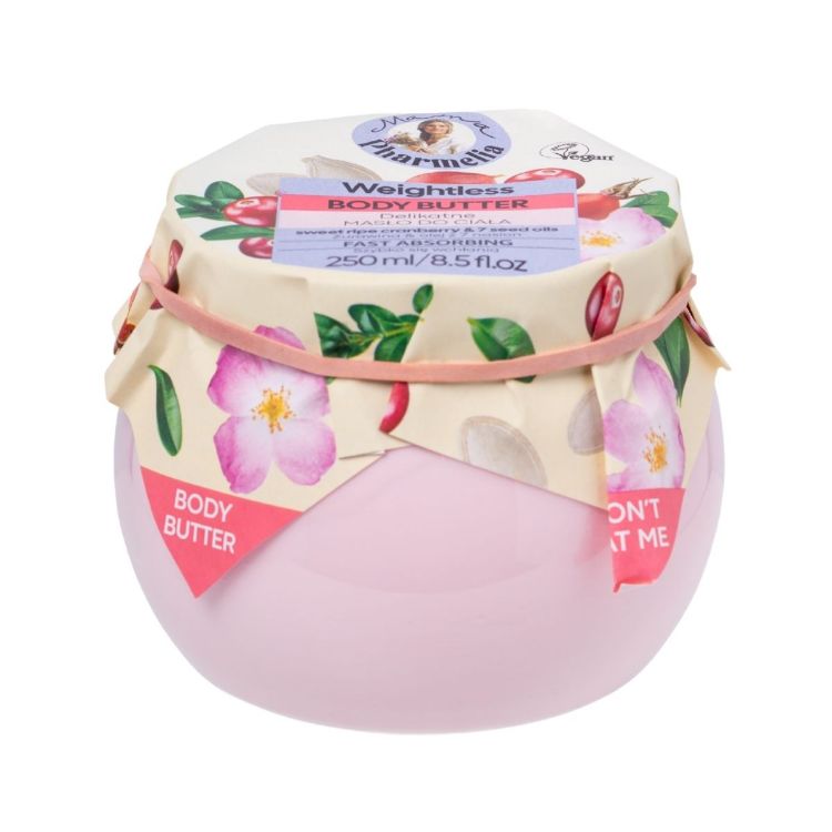 Obrázok z Ľahké telové maslo so sladkou zrelou brusnicou a 7 olejmi zo semien - 250 ml - Mama Pharmelia