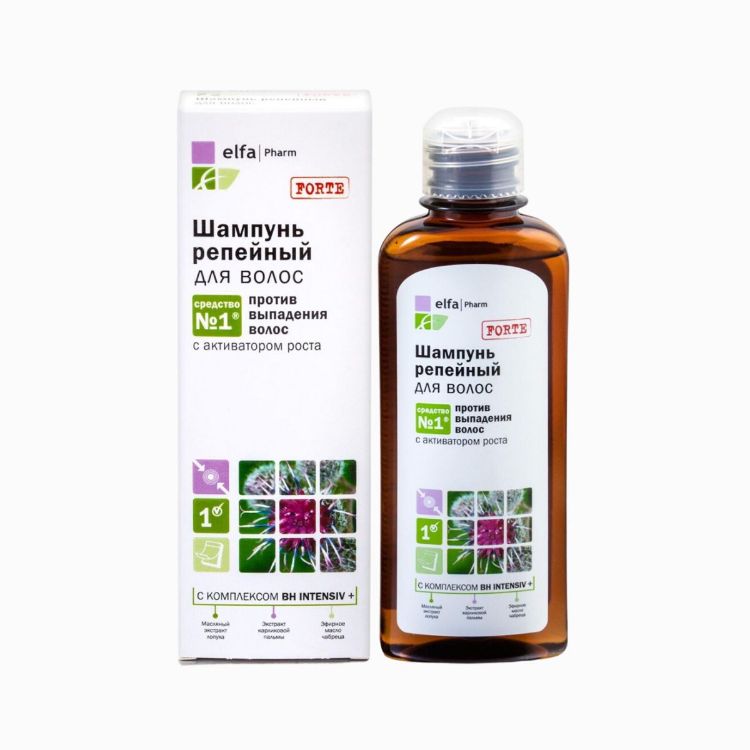 Obrázok z Lopúchový šampón na vlasy proti vypadávaniu - 200 ml - Elfa Pharm