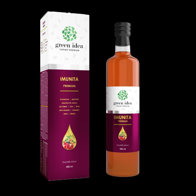 Obrázok z Imunita premium 500 ml - Green idea