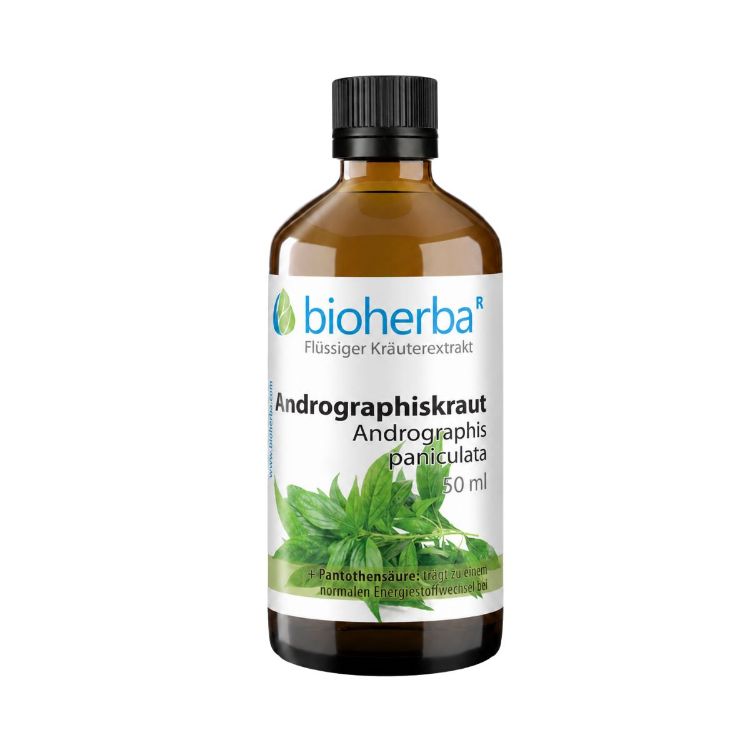 Obrázok z Andrographis - tinktúra kvapky - 50 ml - Bioherba